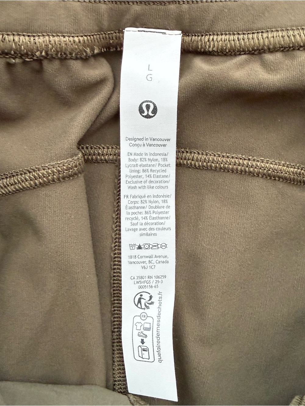 Lululemon Define Track Jacket Luon and coordinating Track Pants - Size 14 - Picture 9 of 12